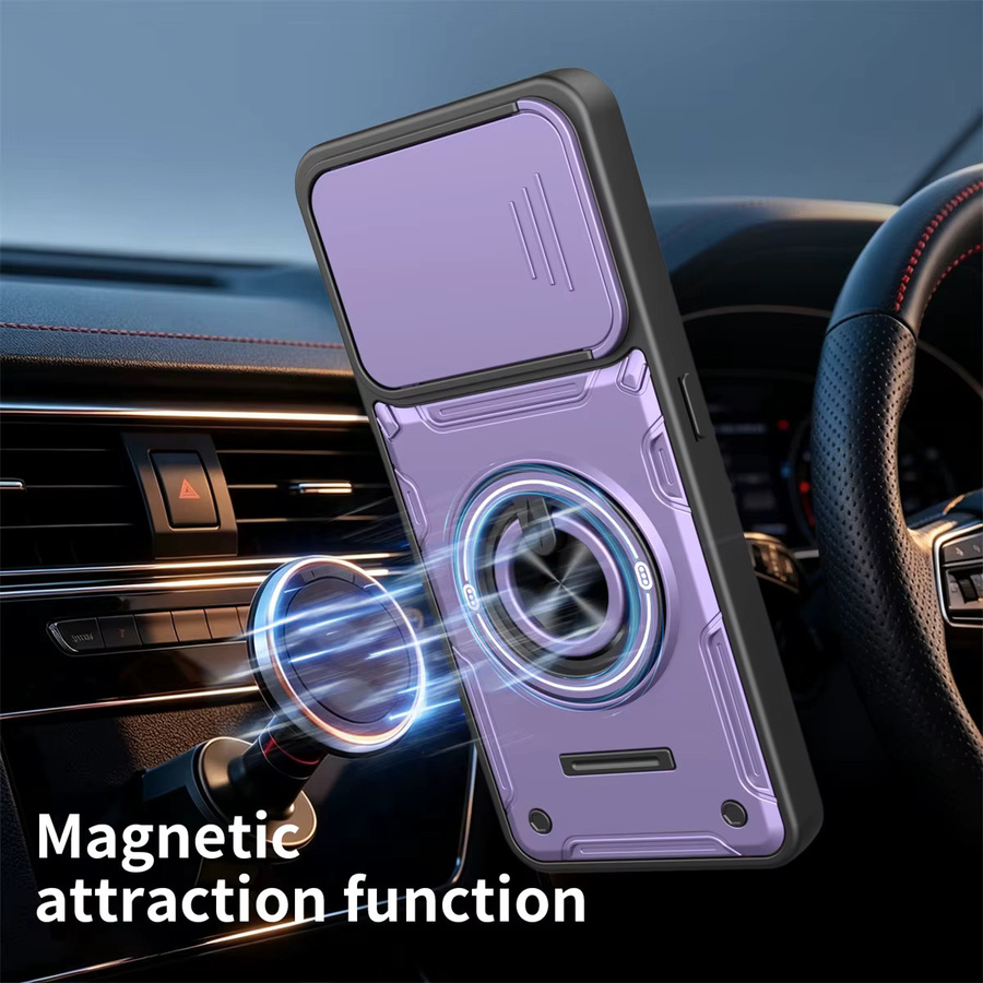Hybrid-Cover Schutzhülle für Motorola Moto Edge 70 60 50 Fusion 60 Pro G86 G56 G06 G15 G05 mit Schiebe-Kameralinsen-Schutzring in Blau - Bild 3