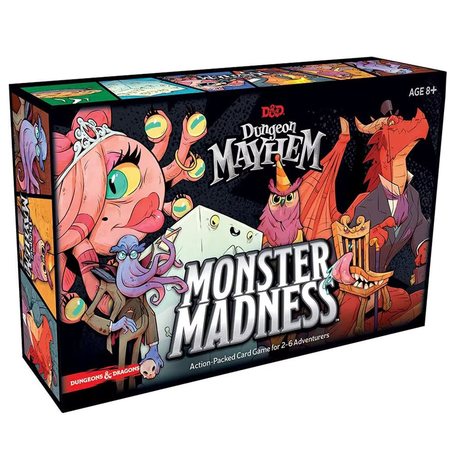 Wizards of The Coast Dungeon Mayhem Monster Madness, Dungeons & Dragons, Kartenspiel, Partyspiel, ab 8 Jahren - Bild 2