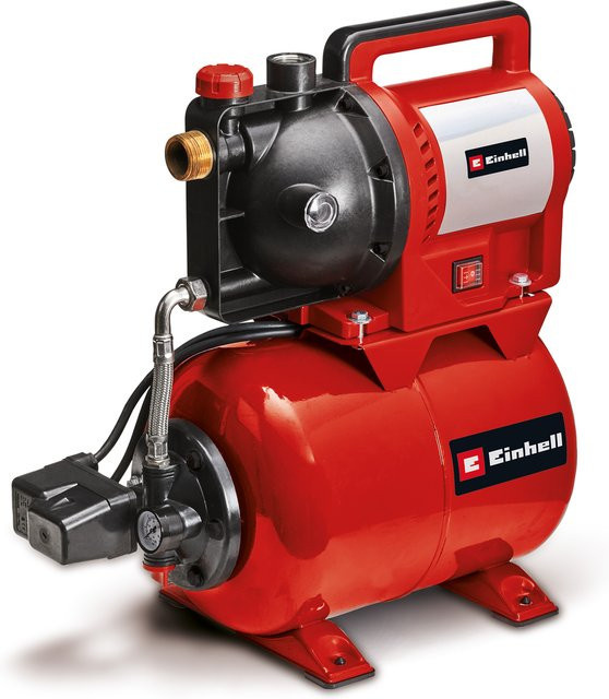 Einhell Hauswasserwerk GC-WW 1045 N Booster in Rot, Schwarz und Silber - Bild 1