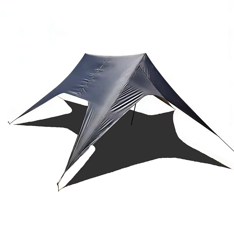 Hide Walker Oktopus-Campingplane mit Schwarzbeschichtung und Sonnenschutz, Farbe: Schwarz, B/T/H: 6 x 5 m - Bild 5