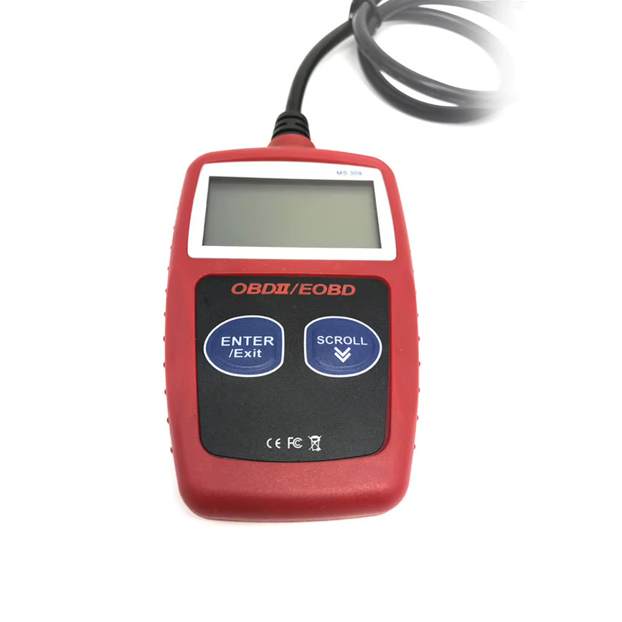 YIQIXIN OBD2 Diagnosegerät MS309 Scanner in Rot für US-amerikanische, asiatische und europäische Fahrzeuge - Bild 3