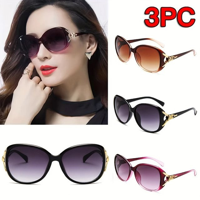 Hindfield Korrektionsbrille, oval, Vollrand, Gold, Kunststoff, Damen - Bild 1