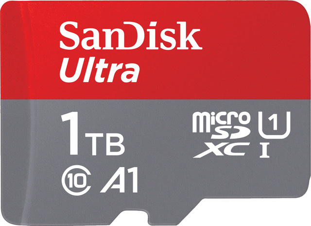 SanDisk Ultra microSDXC Speicherkarte Android A1, 1 TB, Klasse 10 / UHS-I U1, Multicolor - Bild 1