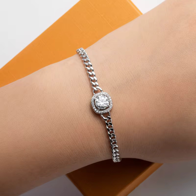 KAHOOT Kettenarmband, 925 Silber, Moissanit - Bild 2