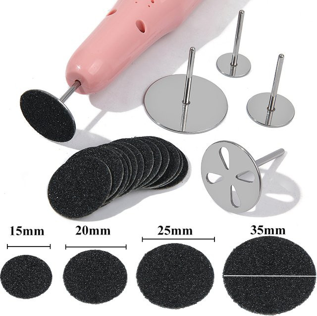 TFSCLOIN Nagelschleifpapierscheibe aus Edelstahl, Unisex - Bild 1