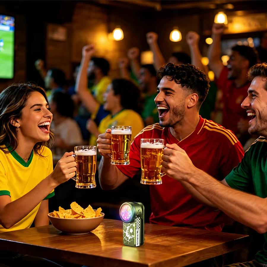 Wurkkos Limited Edition FIFA World Cup RGB Taschenlampe mit 680 Lumen, USB-C wiederaufladbar, Spot und Flood, Multicolor - Bild 6