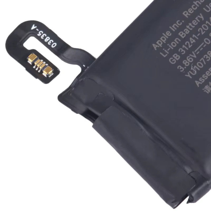 FANHANG Akku für Apple Watch SE 40mm A2721 GPS-Version, 209mAh Lithium-Batterie, Schwarz - Bild 3