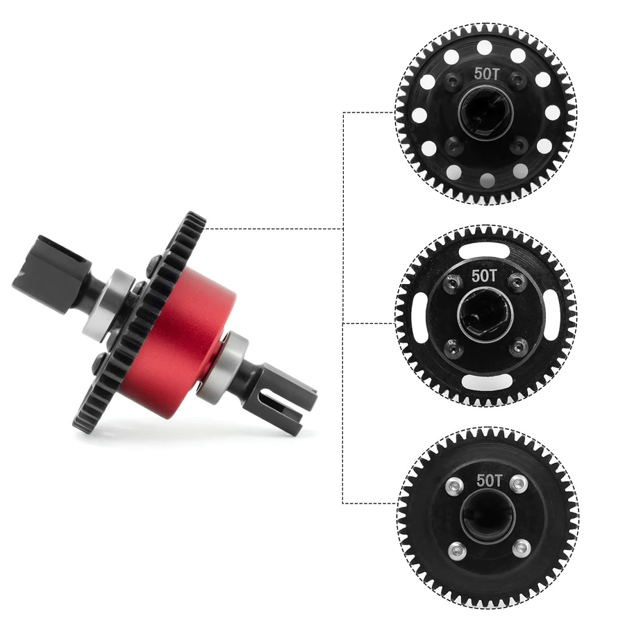 ARRMA Differentialgetriebe, Metall, Schwarz, Zubehör - Bild 2
