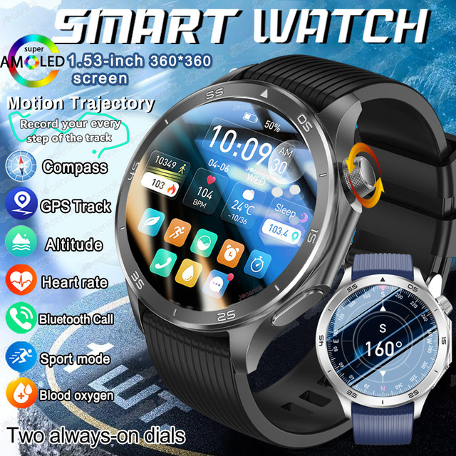 OPPO Smartwatch, Schwarz, Silikon, Damen - Bild 1