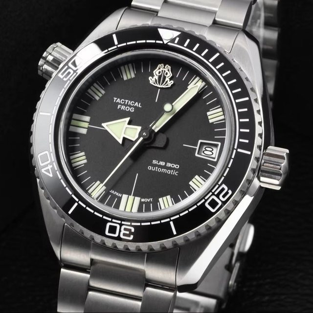 Tactical Frog Armbanduhr, Automatik, Titan, 20 ATM, Herren - Bild 1