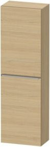 Duravit D-Neo Halbhochschrank Eckschrank in Beige, 1 Tür mit 4 Regalböden, Wandmontage, B: 40 cm, T: 24 cm, H: 132 cm - Bild 1