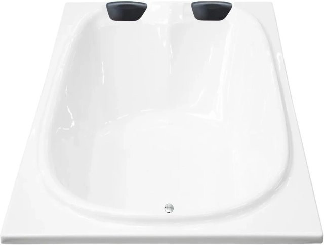 Basera Podest-Badewanne XXL Cado in Weiß, B: 202 cm, T: 127 cm - Bild 1
