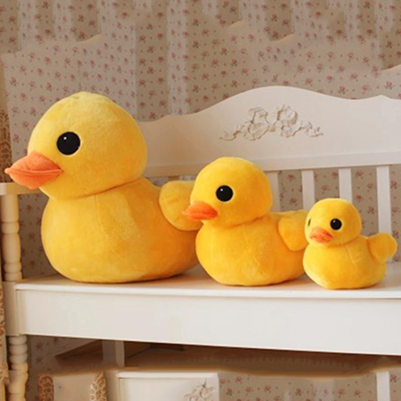 Linyi toy Kawaii Ente Plüschfigur Gelb 30cm - Bild 6