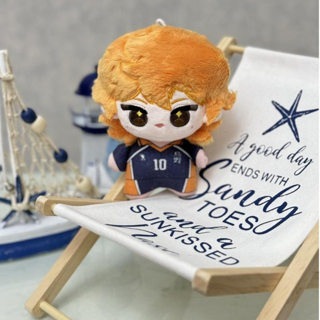 Volleyball-Jugend Kagayama Feixiong Hinata Anime-Baumwollpuppe und Kawatsuki Island Glühwürmchen Seesternpuppe, Plüsch / Textil, 12cm - Bild 1