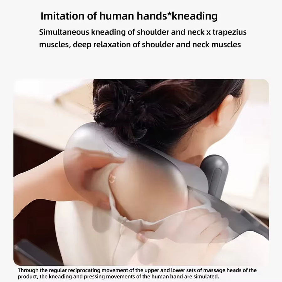 MIJIA Smart Schulter- und Nackenmassagegerät, Schwarz, Unisex - Bild 5