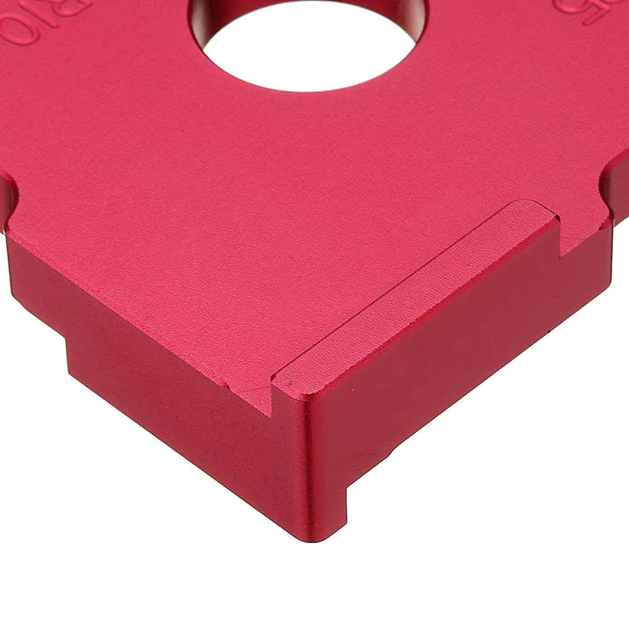DOERSUPP Quick-Jig Router Tisch Bits Jig Ecke Vorlage für Holzbearbeitung in Rot - Bild 4