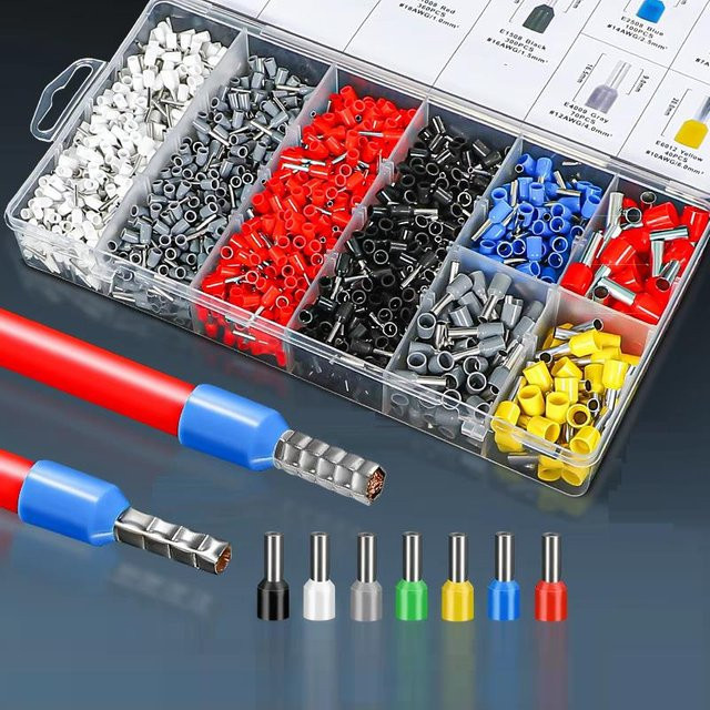 FATO 400 Stück isolierte Crimp-Terminals Set in Multicolor für langlebige Drahtanschlüsse - Bild 1