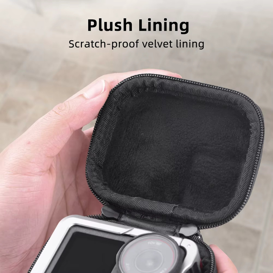 Flymile Aufbewahrungskoffer und Tragetasche für DJI OSMO Action 6 Zubehör in Schwarz - Bild 2