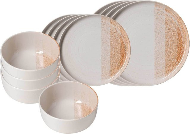 Ritzenhoff & Breker Basic-Set Trio 12-teilig Braun - Bild 1