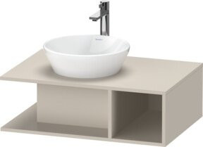 Duravit Waschtischunterschrank D-Neo beige, wandhängend, B/T: 80 x 55 cm - Bild 1