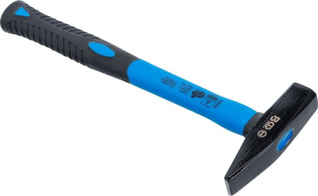 BGS Schlosserhammer mit Fiberglasstiel aus geschmiedetem Stahl, 300 g - Bild 2