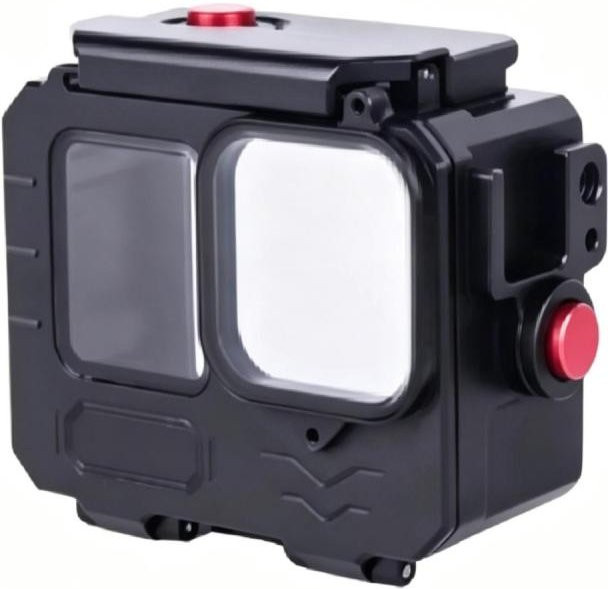 Wesport Aluminium Unterwasser Tauchgehäuse für GoPro Hero 9 10 11 12 13 Schwarz, 80m Wasserdichtes Case - Bild 1