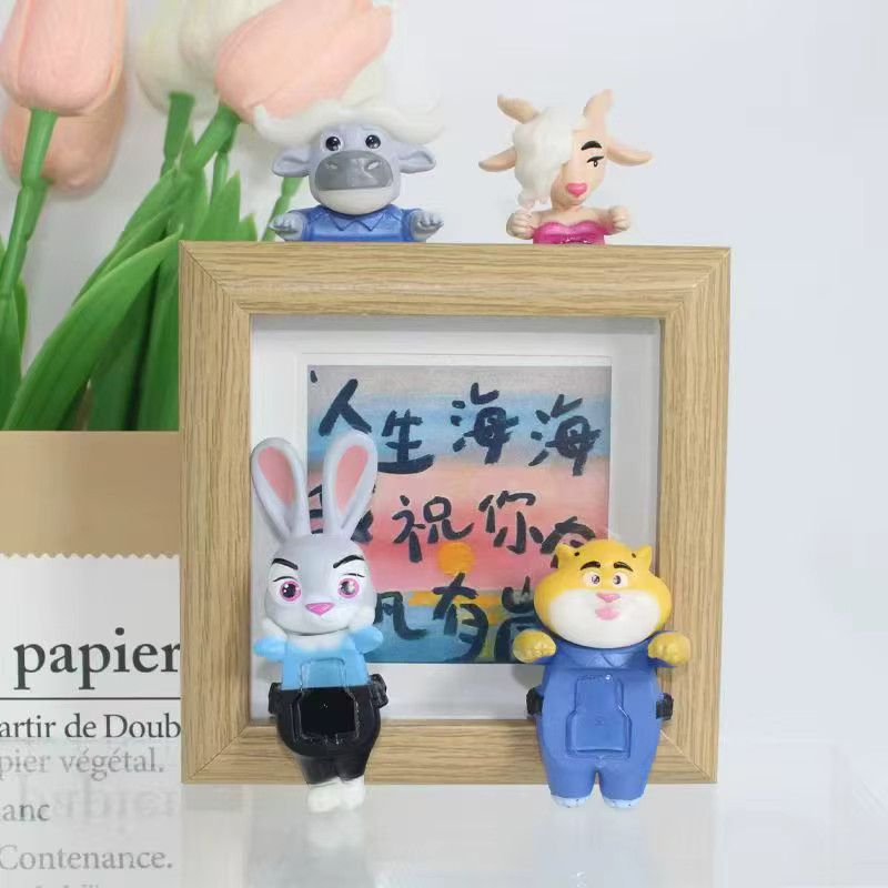 12er Set Judy Nick Anime Blind Box Actionfiguren von Bandai aus PVC in Multicolor, Größe: 5,3 bis 8 cm - Bild 1