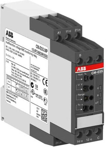 ABB CM-ESS.MP 1SVR740830R0500 Spannungsüberwachungsrelais in Grau - Bild 1