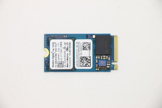 Lenovo WD SN530 M.2 PCIe 2242 SSD 256 GB in Blau - Bild 1