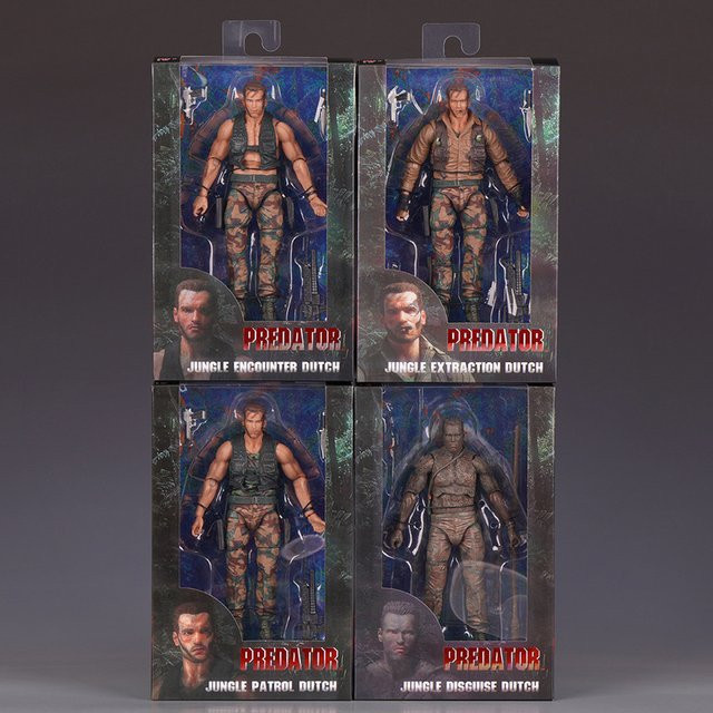 Neca Predator Jungle Extraction Dutch Actionfigur, Einzelfigur, Kunststoff - Bild 1