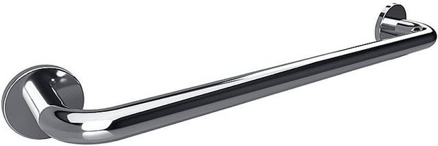 Brillantbad BELP Haltegriff aus Edelstahl poliert in Silber, B/H/T: 68,0 x 8,0 x 10,6 cm, 120 kg Traglast für Bad und WC - Bild 1