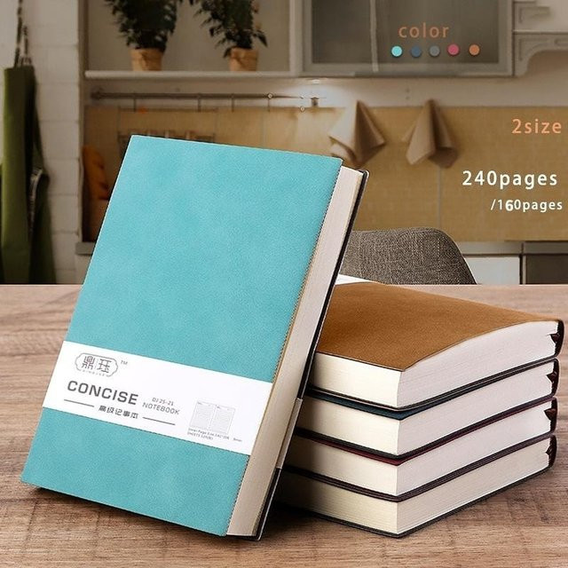Business-Sheepin Notizbuch A5, liniert, Hardcover, Blau, 240 Seiten - Bild 1