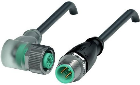 Pepperl+Fuchs 240784-100016 Sensor-Aktor-Steckverbinder konfektioniert, schwarz, Polzahl 4, Länge: 0,3 m - Bild 1