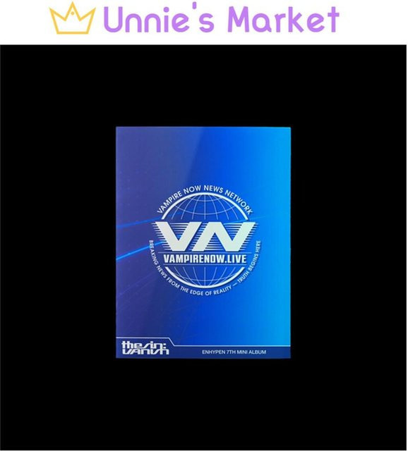 ENHYPEN THE SIN : VERSCHWINDEN Weverse Album Version Blue mit CD - Bild 1