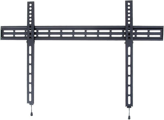 Just-Mounts 600SF TV-Wandhalterung in Schwarz mit VESA 75x75 mm - Bild 1