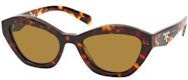 Prada PR A02S Sonnenbrille Cat Eye, Kunststoff, braun, Damen - Bild 1