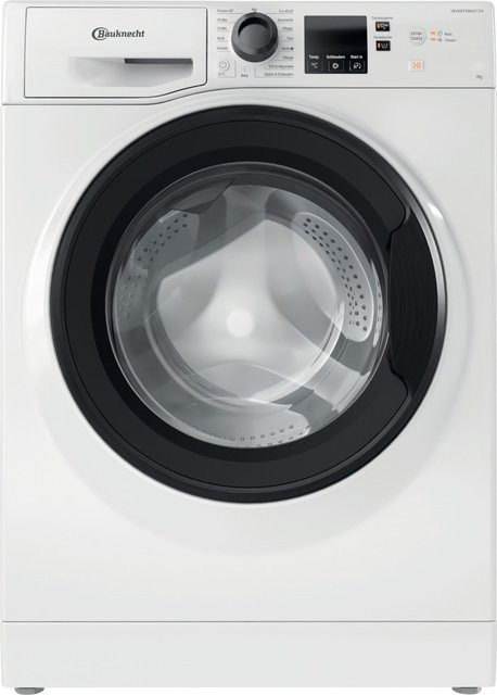 Bauknecht Stand-Waschmaschine Frontlader in Weiss mit 7 kg Kapazität, 1400 U/min und Aquastop - Bild 1