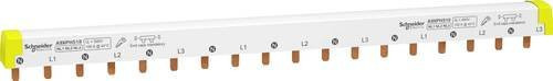 Schneider Electric A9XPH518 Phasenschiene Steg in Weiß - Bild 1