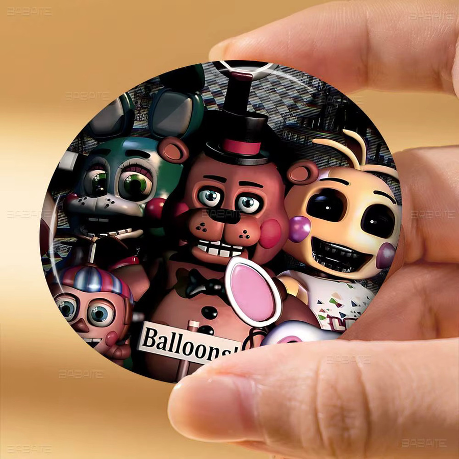 Brosche Fnaf Anime Five-Nights-At-Freddys, Unisex - Bild 5
