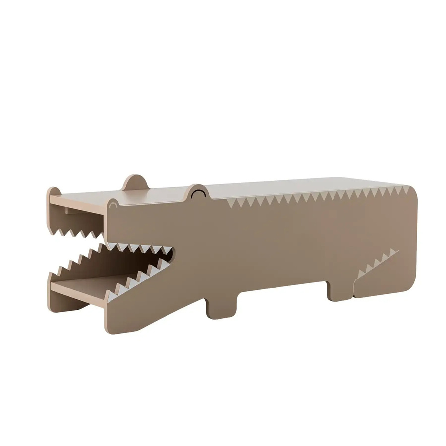 Bloomingville Mini Bank Arnie in Natur Beige, Breite: 100 cm, Höhe: 34 cm, Tiefe: 30 cm - Bild 1