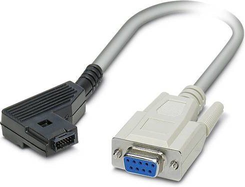 Phoenix Contact IFS-RS232-DATACABLE 2320490 USV-Datenkabel mit D-Sub in Grau - Bild 1