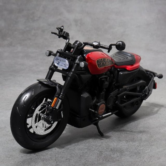 Maisto Harley-Davidson Motorradmodell, 1:12 Maßstab - Bild 1