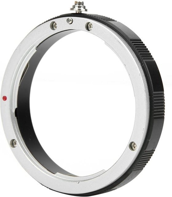 Objektivadapterring Canon EOS Mount auf M60*0,75 Schraubgewinde in Weiß - Bild 1