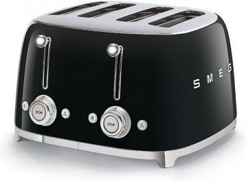 Smeg Toaster TSF03BLEU in Schwarz - Bild 1