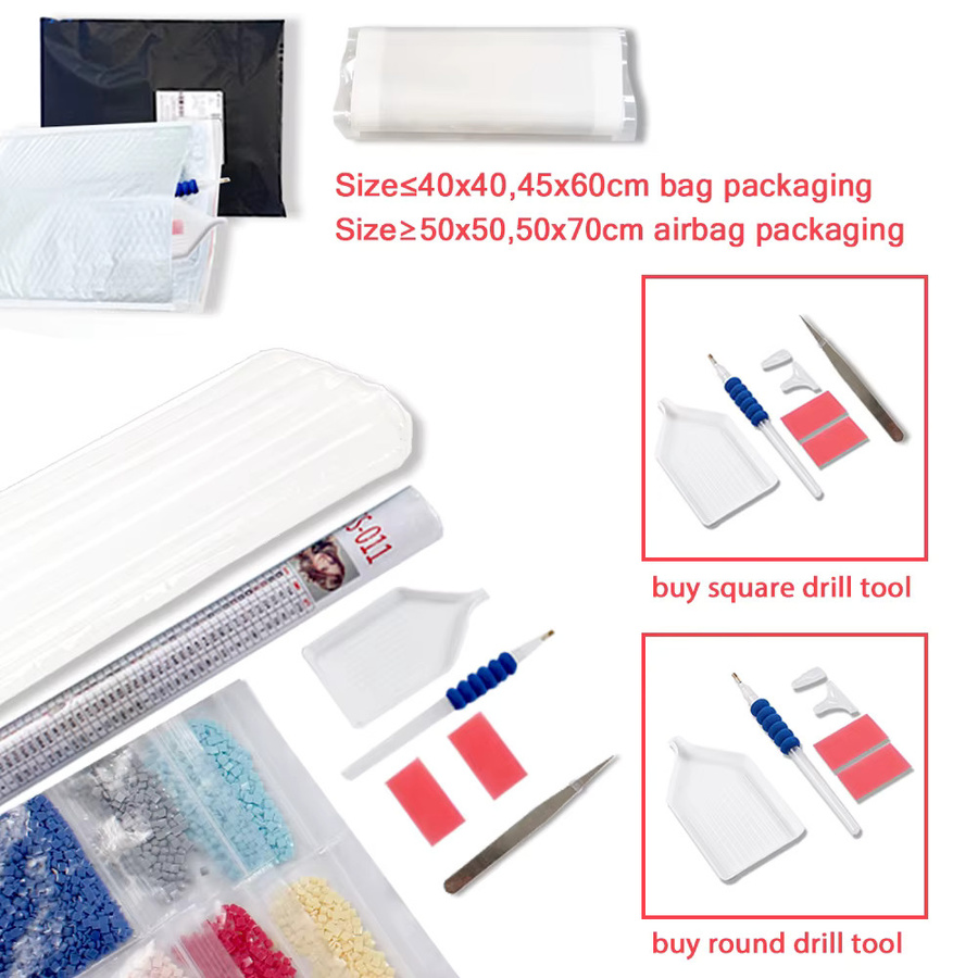Evershine Personalisiertes 5D-Diamantgemälde mit eigenem Foto als individuelles Diamantmosaik in Mehrfarbig - Bild 6