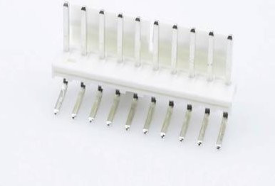 Molex Einbau-Stiftleiste Standard 10-polig in Weiß mit 3,96 mm Rastermaß - Bild 1