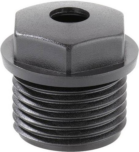 Spelsberg Würgenippel aus Kunststoff in Schwarz - Bild 1