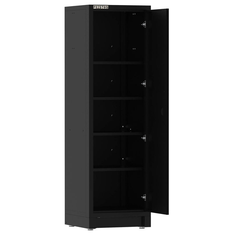 Feistos Hochschrank EOS Blackline Solo Schwarz B/T/H: 60 x 61 x 200 cm - Bild 3