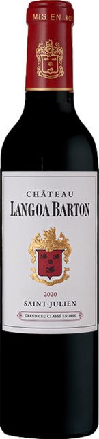 Château Langoa Barton Rotwein, Cabernet Sauvignon, 2020, Saint-Julien, trocken, 0,375 l - Bild 1