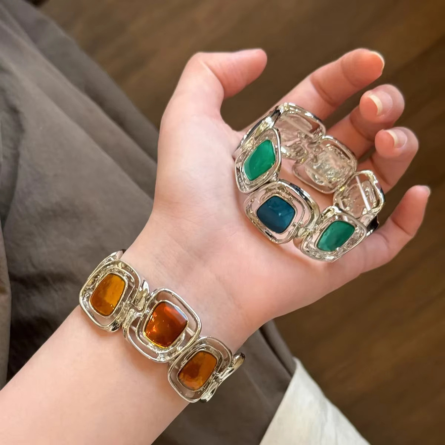 Kaitin Jewelry Armband, Bernstein, Damen, Vintage - Bild 2